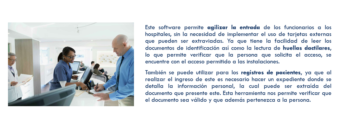 Onboarding para el control de visitas (Hospitales) Onboarding para el control de visitas (Hospitales)