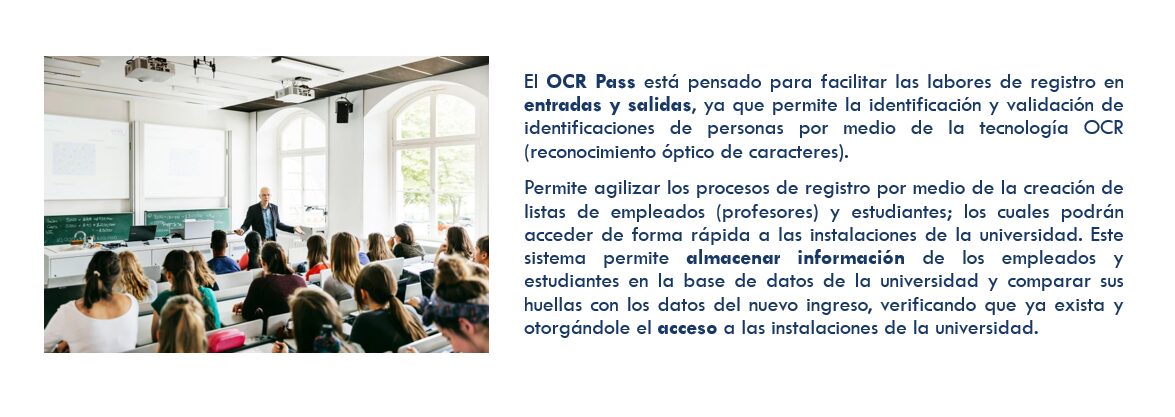 Onboarding para el control de visitas (Universidades) Onboarding para el control de visitas (Universidades)