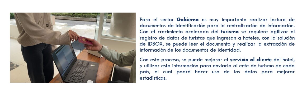 Onboarding presencial Institutos de turismo utilizando IDBOX Basic + OCR Fast Onboarding presencial Institutos de turismo utilizando IDBOX Basic + OCR Fast