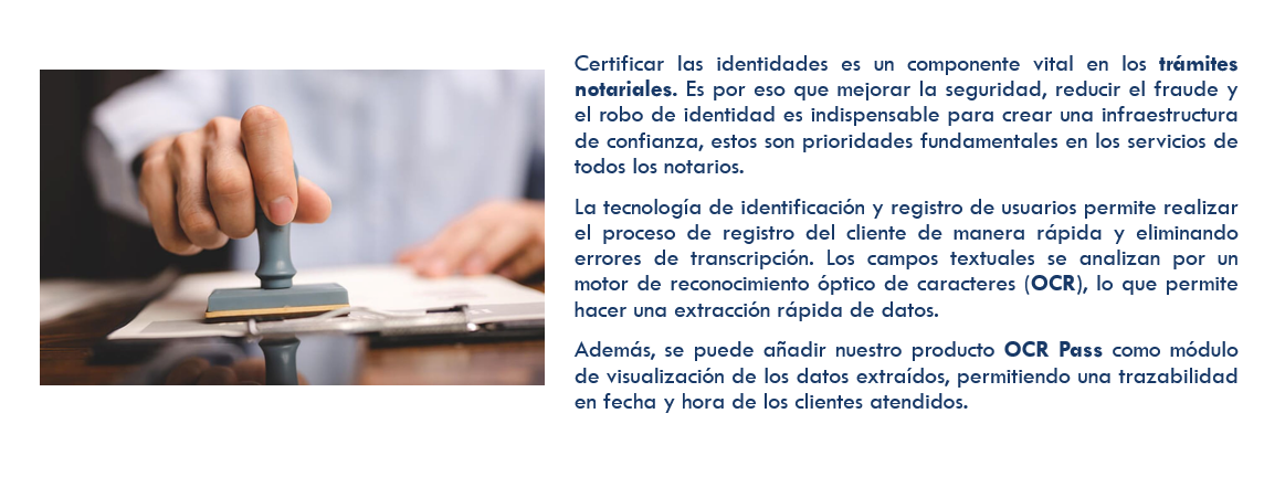 Identificación y validación de identidad presencial de clientes Identificación y validación de identidad presencial de clientes