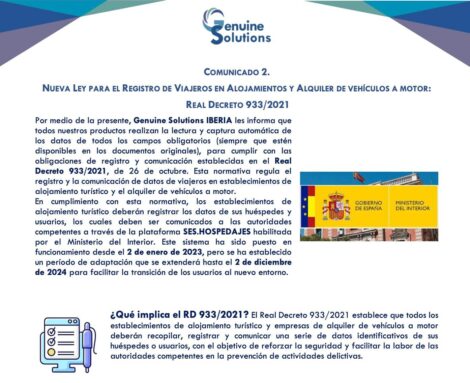 Comunicado #2, cumplimiento ley “Confidencialidad de dato” e informe a la policía